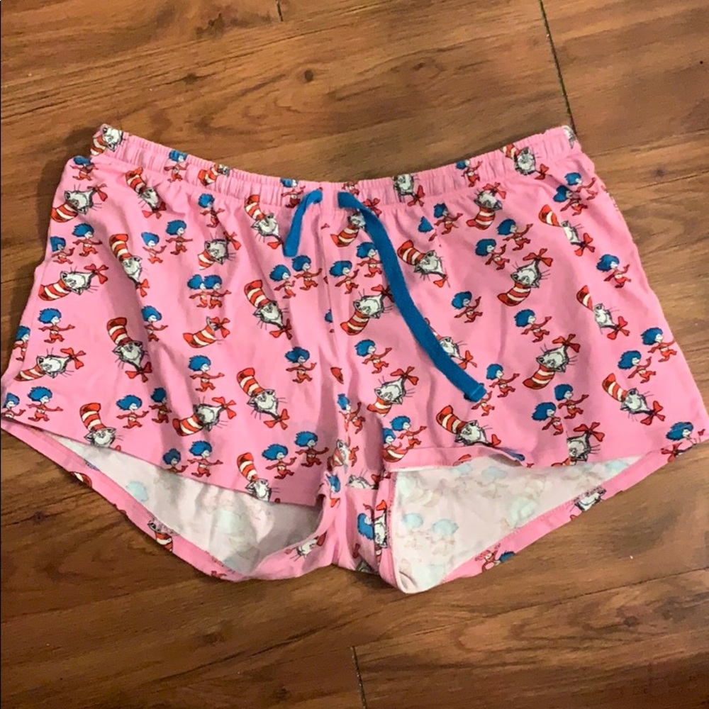 Cat in the Hat Sleep Shorts